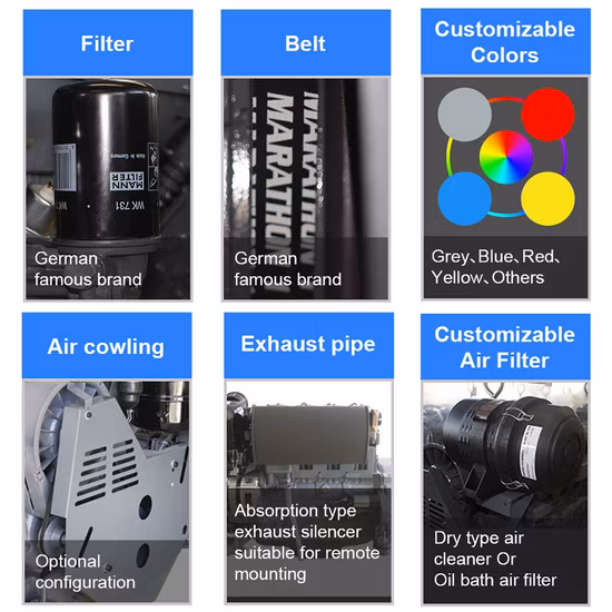 Deutz 60HP 空冷 4 気筒ディーゼル エンジン F4l912